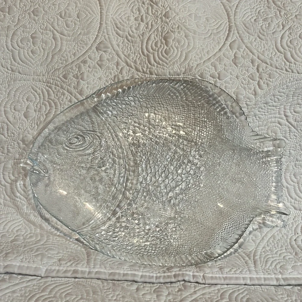 Fish‎ platters, 13x10 inches, set of 6